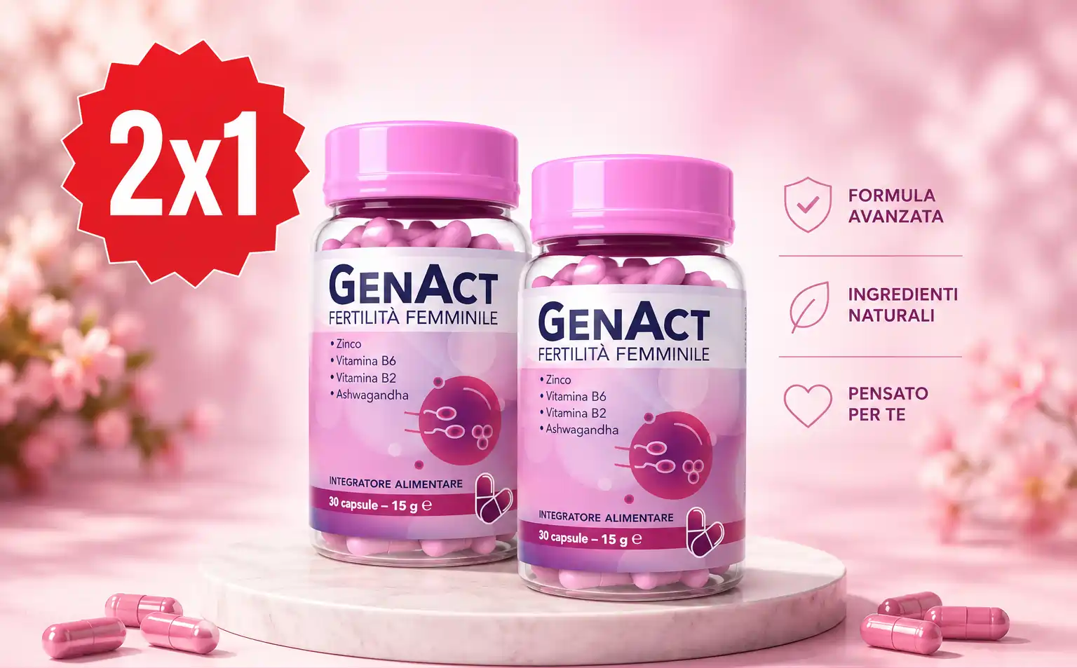 GenAct 2x1 offerta