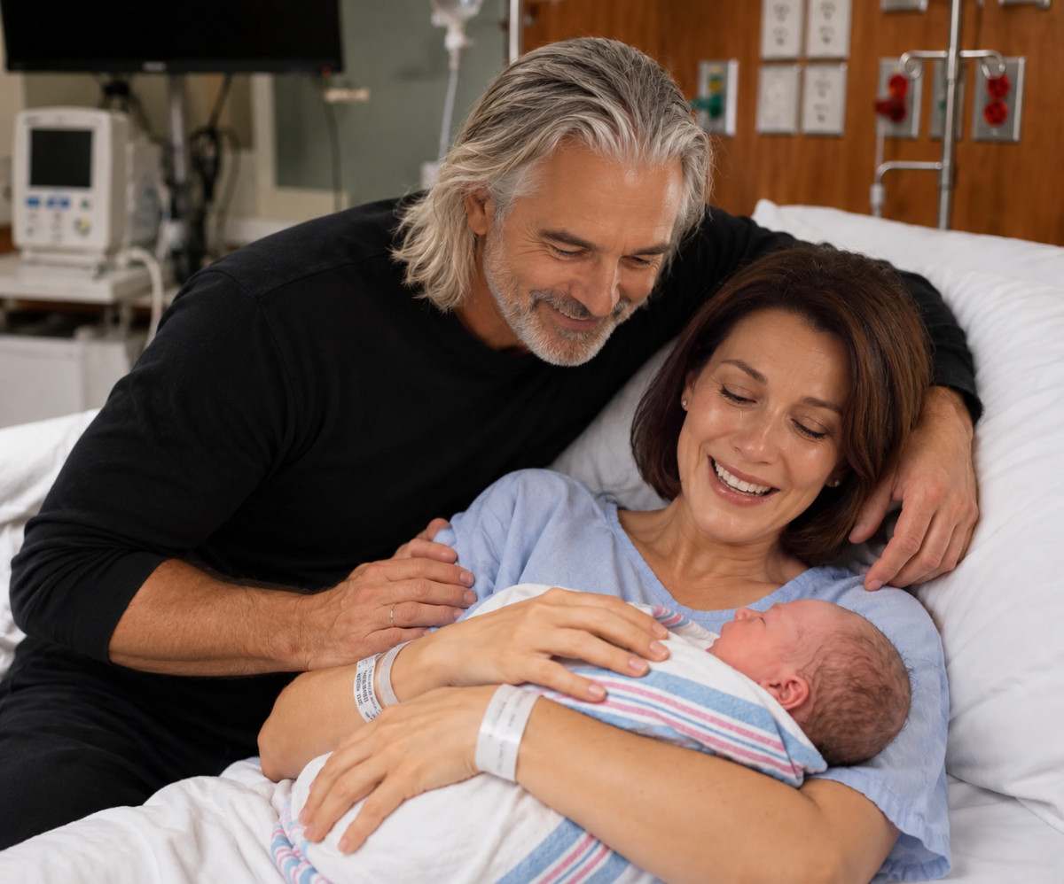Giulia con il bambino